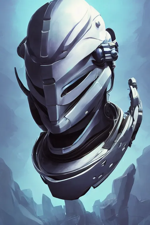 Image similar to epic mask helmet robot ninja portrait stylized as fornite style game design fanart by concept artist gervasio canda, behance hd by jesper ejsing, by rhads, makoto shinkai and lois van baarle, ilya kuvshinov, rossdraws global illumination radiating a glowing aura global illumination ray tracing hdr render in unreal engine 5