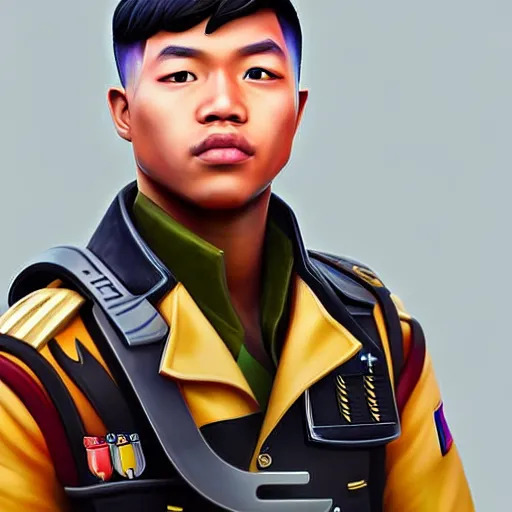 Image similar to lt. john liama from fortnite game, hyper detailed masterpiece, digital art painting, hyper realism aesthetic