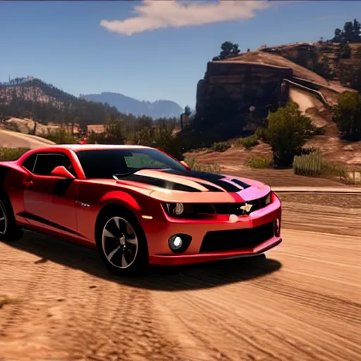 Image similar to 2 0 1 3 chevrolet camaro ss in red dead redemption 2