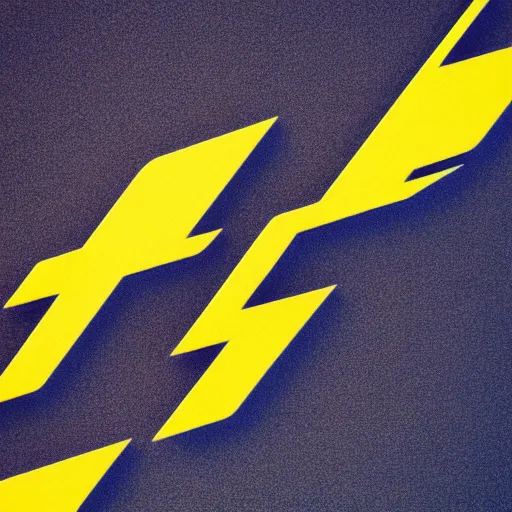 Image similar to lightning bolt logo, highly detailed, 4k, sharp focus, gradient, depth of field, blue, black, artstation, cgsociety, octane render,