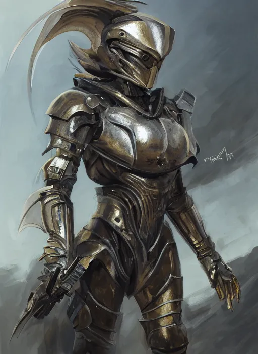 Prompt: a professional painting of a beautiful young female, wearing a dragon-shaped metallic helmet, clothed in battle armor, olive skin, long dark hair, beautiful bone structure, symmetrical facial features, intricate, elegant, digital painting, concept art, smooth, sharp focus, illustration, from Metal Gear, by Ruan Jia and Mandy Jurgens and Greg Rutkowski and Artgerm and William-Adolphe Bouguerea