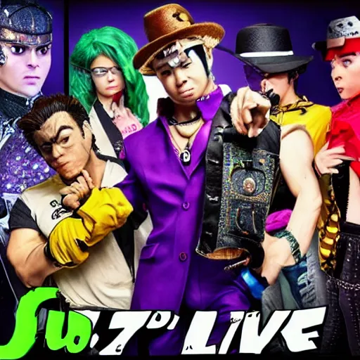 Image similar to jojo's bizarre adventure live action