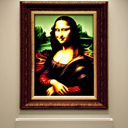 Image similar to the extended Mona Lisa