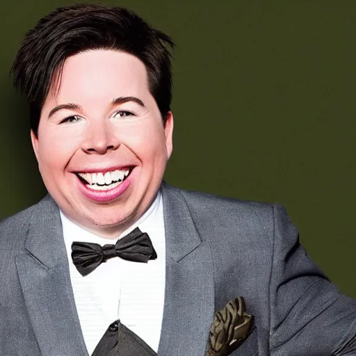 Image similar to Michael Mcintyre as a black man