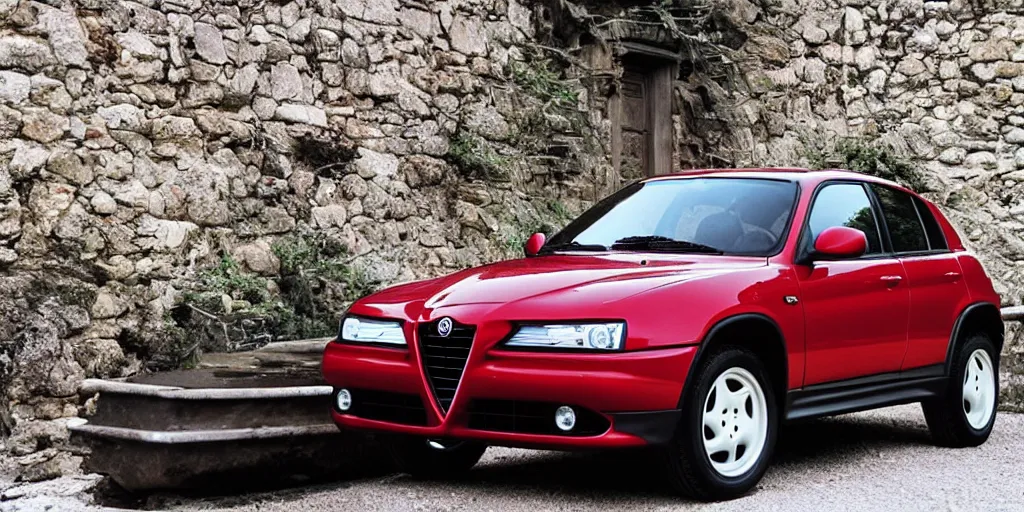 Image similar to “1990s Alfa Romeo Stelvio”