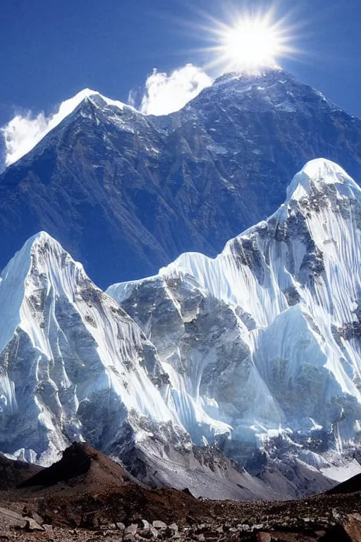 Image similar to mount everest beautiful photograph