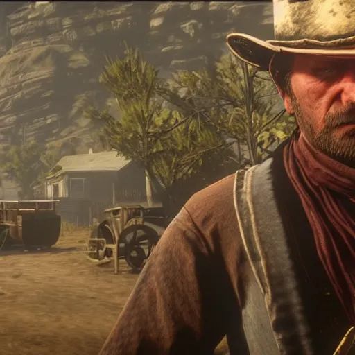 Prompt: Air Conditioner in Red Dead Redemption 2