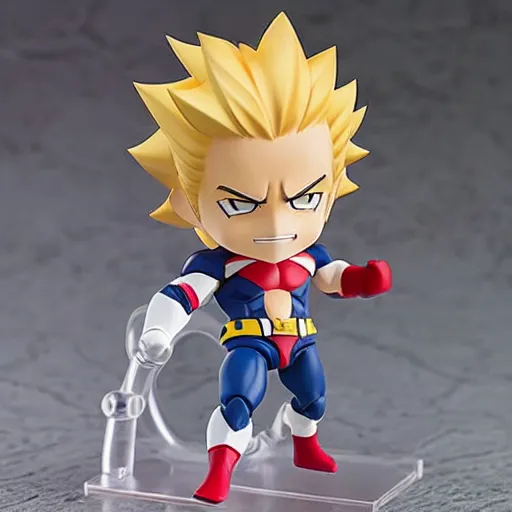 Image similar to ((((All might)))), An anime Nendoroid of (((((All might))))), figurine, detailed product photo