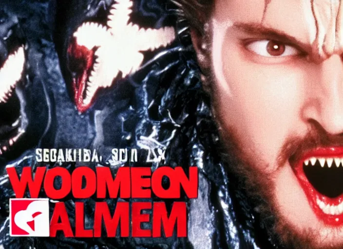 Image similar to venom as a special host in home alone movie