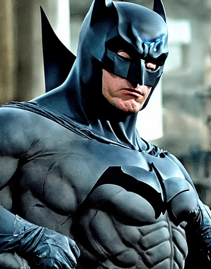 Prompt: Ivgeni Zarubinski as batman