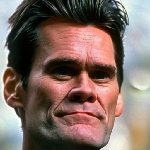 Image similar to Jim Carrey in liar liar movie still