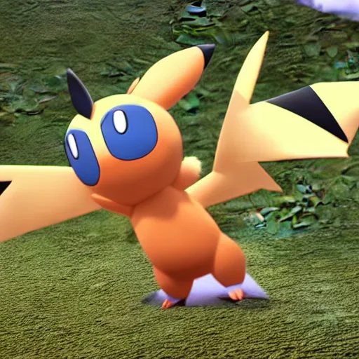 Image similar to new pokemon, 3 d rendered