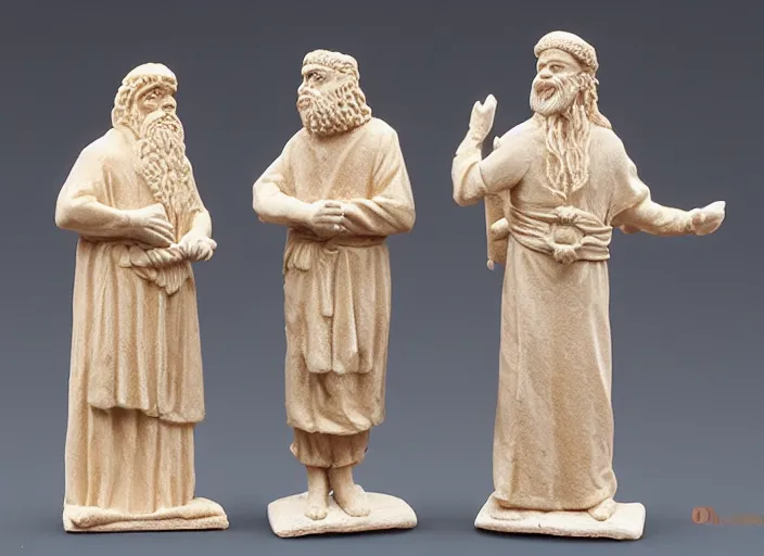 Image similar to highly detailed 80mm resin figure model of Ancient Citizens