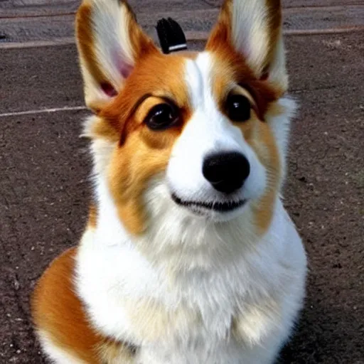 Prompt: A Corgi mixed with a Chinese dragon.