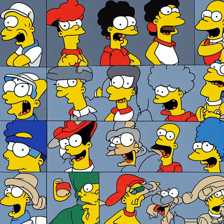 Image similar to generic simpsons character