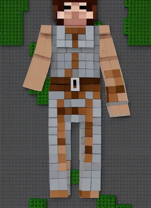 Image similar to an evil mage named lalu, detsiled intricate minecraft character