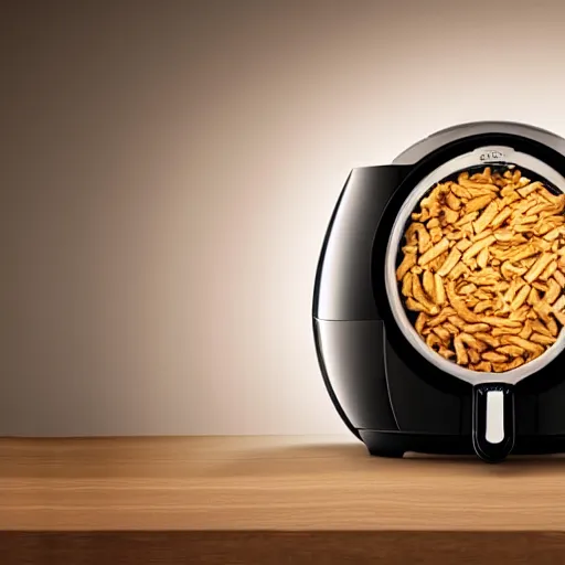 Prompt: philips airfryer, product photography, studio lighting