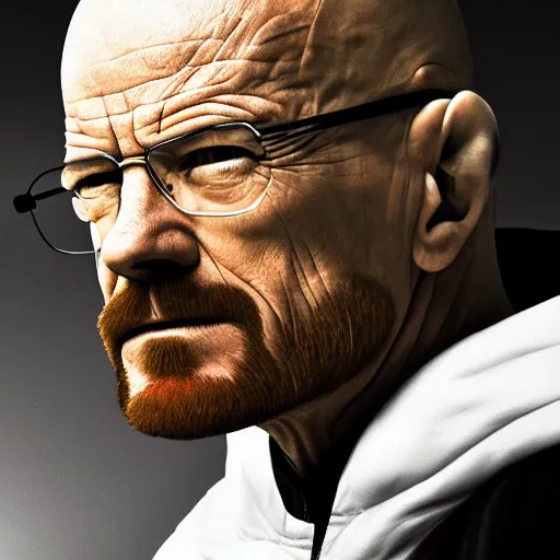 Image similar to walter white in ufc fighting match, 4 k, high resolution, still, landscape, hd, dslr, hyper realistic