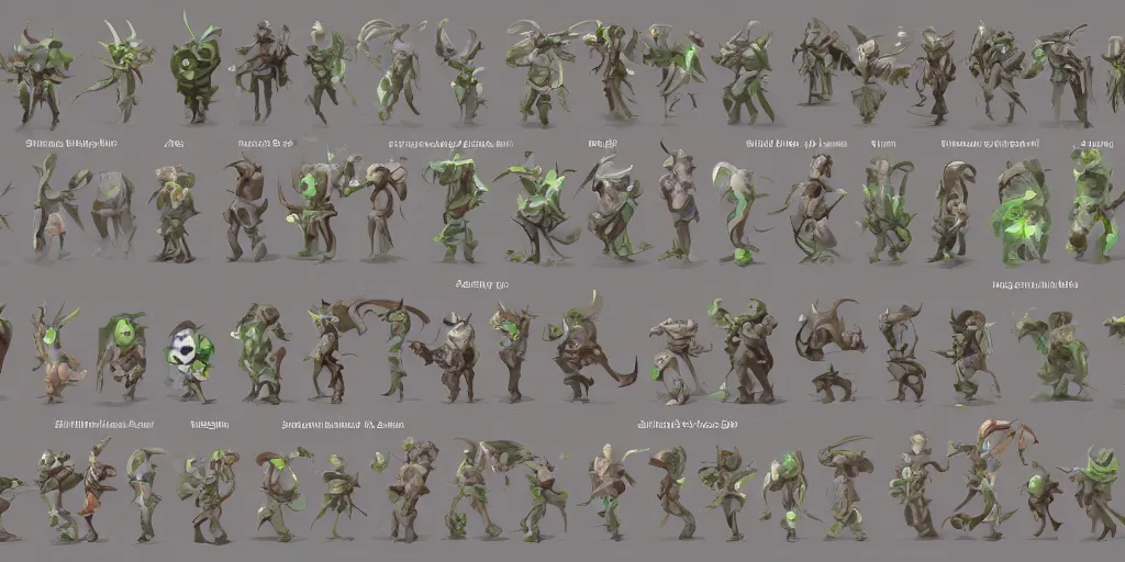 Prompt: vfx spritesheet!!!!!, indie game, bundle, game resourcers, spritesheet game jam by stanley artgem lau, krenz cushart and artem demura, art set