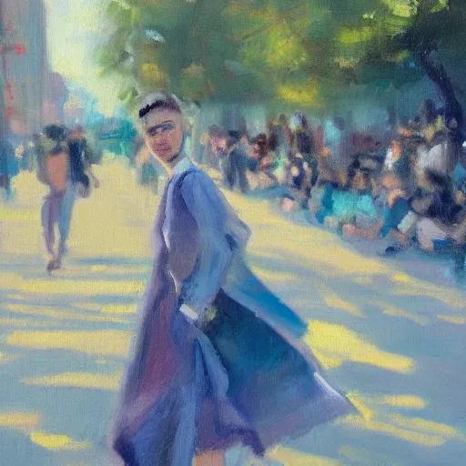 Image similar to an impressionist painting of instagram, oil on canvas, trending on artstation