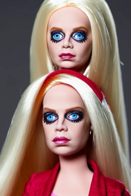 Image similar to genesis p - orridge barbie doll, highly detailed photograph, 8 k