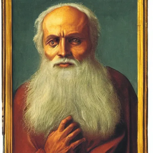 Image similar to pution in vision of ezekiel, portrait centered