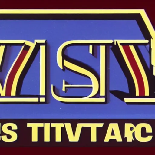 Image similar to a 1980s tv station logo