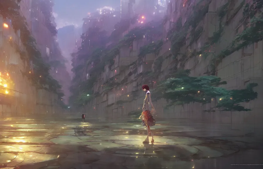 Prompt: makoto shinkai concept art of the spork polyp dimension, key visual, ambient lighting, highly detailed, digital painting, artstation, concept art, sharp focus, by makoto shinkai and akihiko yoshida and hidari and wlop and greg rutkowski