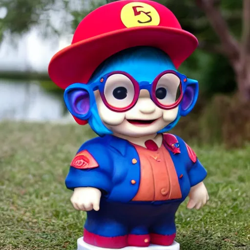 Prompt: arale statue