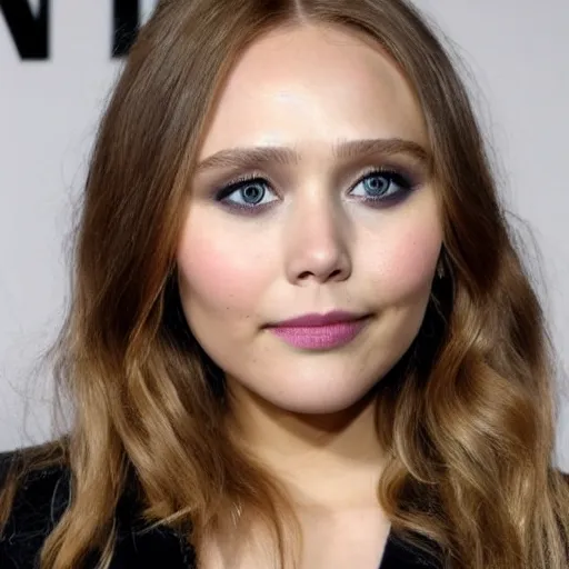 Image similar to elizabeth olsen mixed with jennifer lawrence