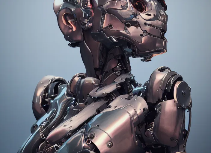 Image similar to portrait of a mecha cyborg girl with human tattoos, intricate, octane render, ultra-fine detailed, character design, trending on artstation