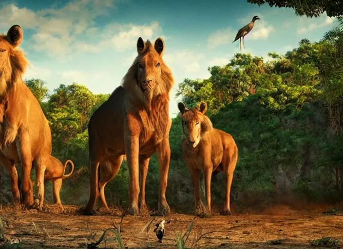 Image similar to a screenshot of animal kingdom tv series, oil on canvas. cinematic, hyper realism, realistic proportions, dramatic lighting, high detail 4 k