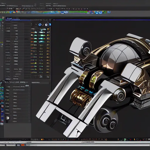 Image similar to highly detailed realistic droid's fancy design - blender - unreal engine 5 - gsync - 8K with ray tracing