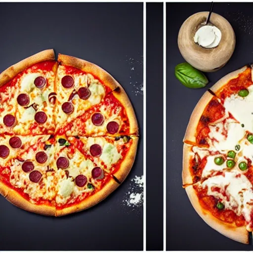 Image similar to pizza food photography