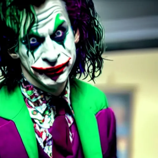 Image similar to playboi carti as the joker 4 k detailed super realistic