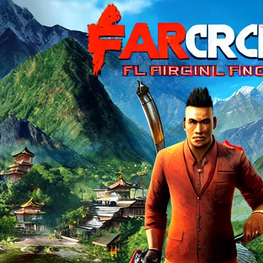 Image similar to far cry 4 shangrila, shangri li, fc 4