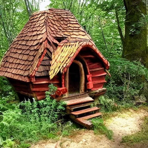 Image similar to baba yaga's house