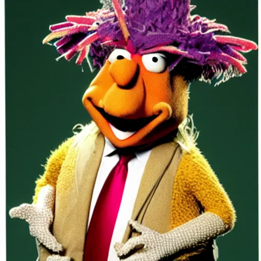 Prompt: Donald Trump as a Gorg, from tv show Fraggle Rock