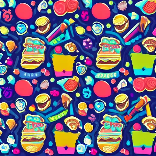 Prompt: a cute cookie, sticker, colorful, illustration, highly detailed, smooth and clean vector curves, no jagged lines, vector art, smooth