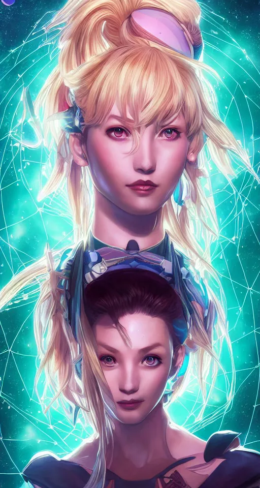 Image similar to symmetry!! portrait of sailor moon! alien in the style of horizon zero dawn, machine face, intricate, elegant, highly detailed, digital painting, artstation, concept art, smooth, sharp focus, illustration, art by artgerm and greg rutkowski and alphonse mucha, 8 k