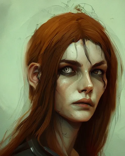 Prompt: portrait of ranni the witch, concept art, brush stroke style, artstation, trending, highly detailed, smooth, focus, art by cedric peyravernay