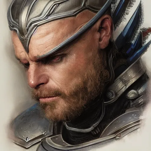 Image similar to snake as a realistic fantasy knight, closeup portrait art by donato giancola and greg rutkowski, realistic face, digital art, trending on artstation, symmetry!!