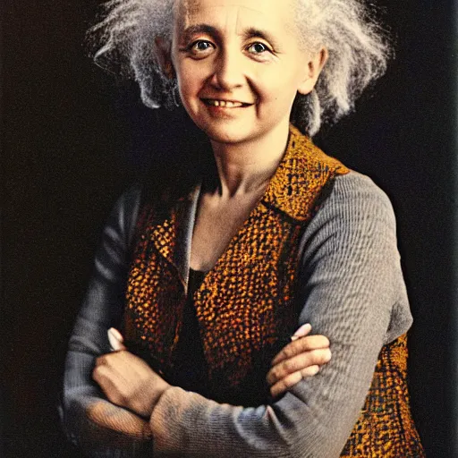 Prompt: juliet einstein portrait