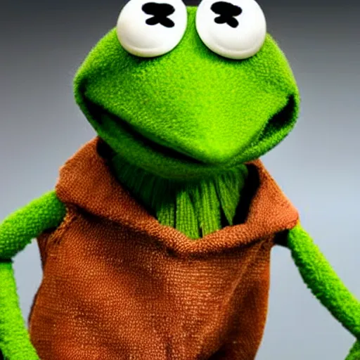 Image similar to Kermit the frog, from Ratatouille (2007)