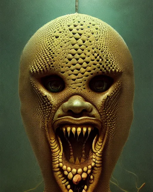 Image similar to siren head grotesque, trypophobia, ultra detailed, ultra realistic, adventure time, studio lighting, by beksinski, alejandro jodorowsky, giger, greg rutkowski, carne griffith trending on artstation, deviantart, photorealism