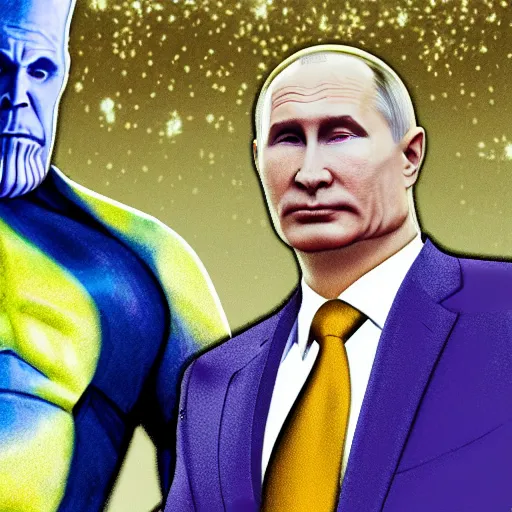 Prompt: thanos putin