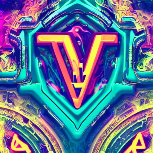 Image similar to a and w vaporwave logo, colorful, digital art, cosmic, 3 d high definition, trending on art station, photorealistic, high resolution, 8 k, octane, hyper detailed, insane details, intricate, elite, ornate, elegant trend, highly detailed and intricate, sharp focus, photography, unreal engine