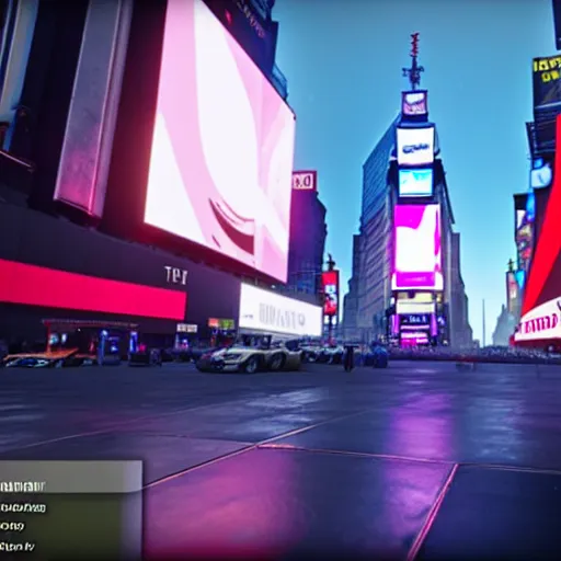 Prompt: still image of times square in the tower of destiny 2, destiny 2, unreal engine 5, screenshot