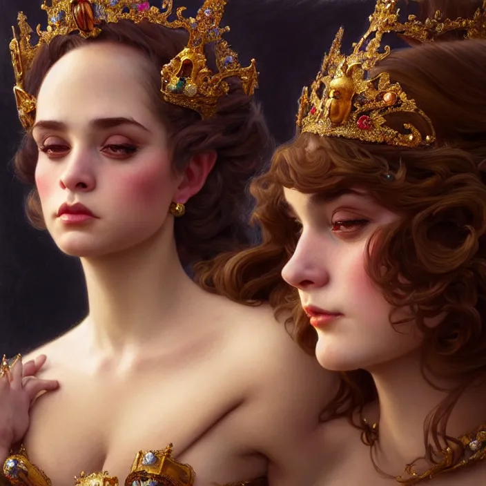 Image similar to Princess Danny Devito, diffuse lighting, fantasy, intricate, elegant, highly detailed, lifelike, photorealistic, digital painting, artstation, illustration, concept art, smooth, sharp focus, art by John Collier and Albert Aublet and Krenz Cushart and Artem Demura and Alphonse Mucha and Vladimir Kush