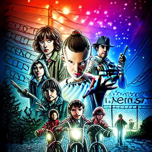 Image similar to Stranger Things Poster